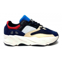 Adidas Yeezy Boost 700 (Изики кроссовки) Resin WAVE RUNNER (NAVY RED CREAM)