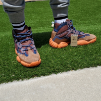 Adidas кроссовки Yeezy Boost 500 HIGH TACTILE ORANGE