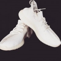 Adidas Yeezy Boost 350 V3 All White Non Reflective