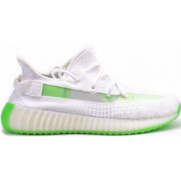 Adidas Yeezy Boost 350 V2 White Green Big Size