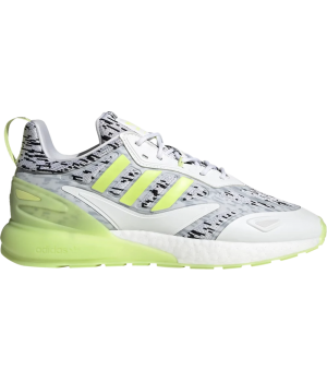 Adidas ZX 2K Boost 2.0 Digi White Pulse Lime