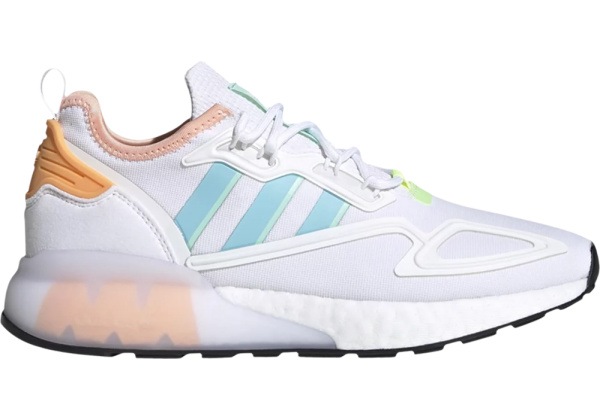 Adidas ZX 2K Boost White Hazy Sky Pink