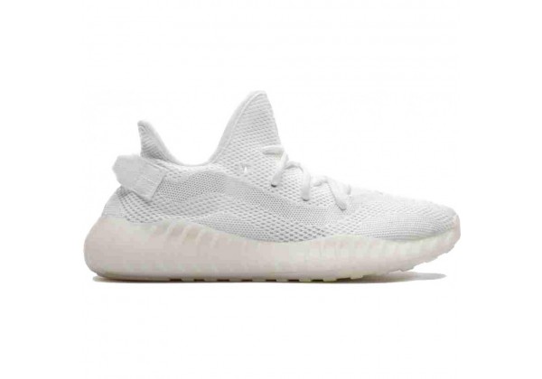 Adidas Yeezy Boost 350 V3 All White Non Reflective